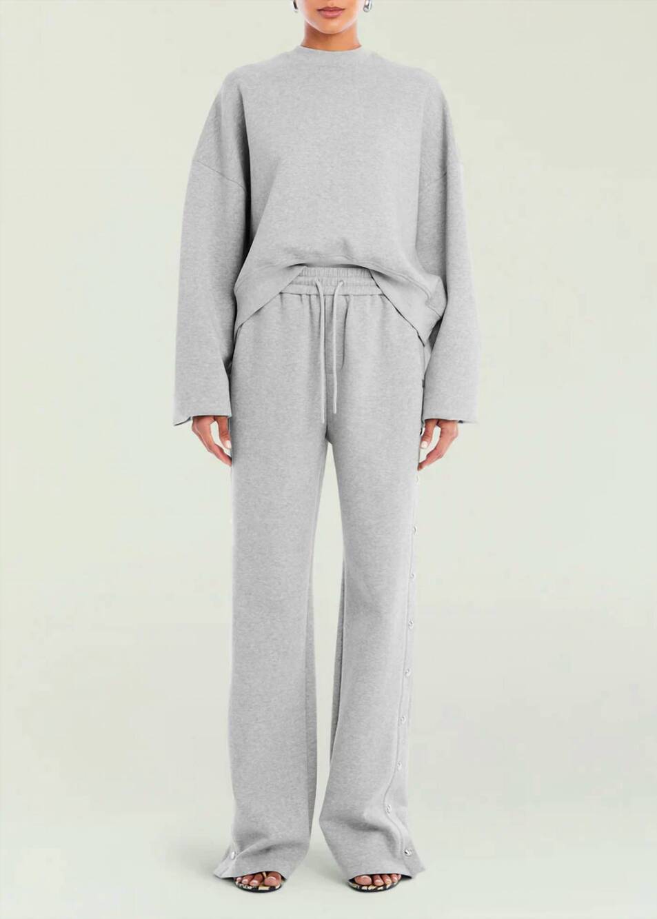 NEW SER.O.YA lila sweatpant in heathered grey